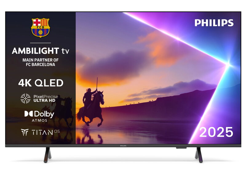Philips 65" 65PUS8550 / 4K / QLED / 60 Hz / Ambilight / Smart TV