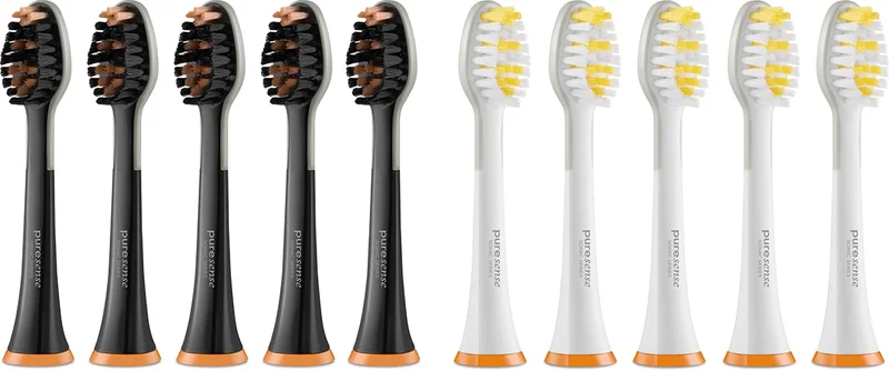 Product Image for PureSense PSRT400 Soniska Tandborsthuvuden + Tungskrapa - Borsthuvuden till eltandborstar | Webhallen