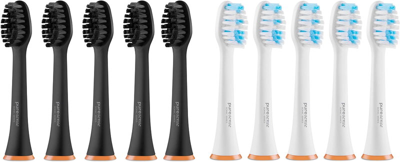 PureSense PSRT300 Stora tandborsthuvuden för Sonic Series 10-pack