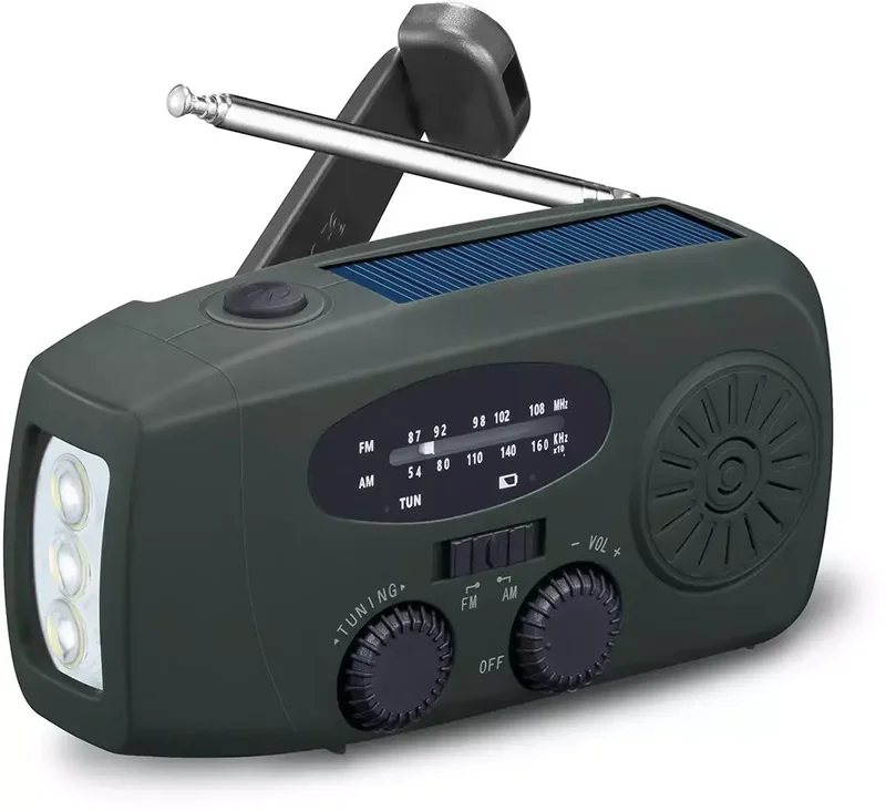 Product Image for Andersson EYF-C2000 FM/AM-vevradio / Ficklampa / Solcell - Högtalare | Webhallen