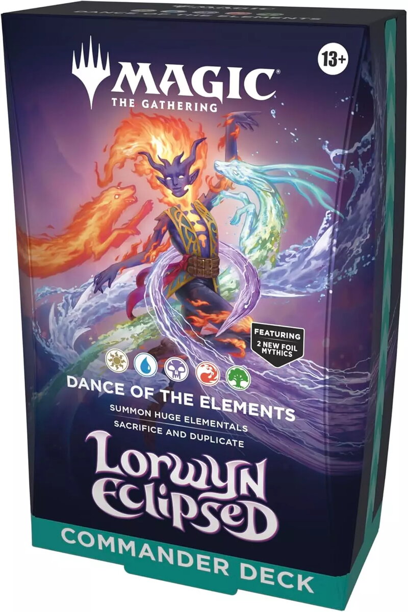 Magic the Gathering: Lorwyn Eclipsed Dance of Elements Commander Deck