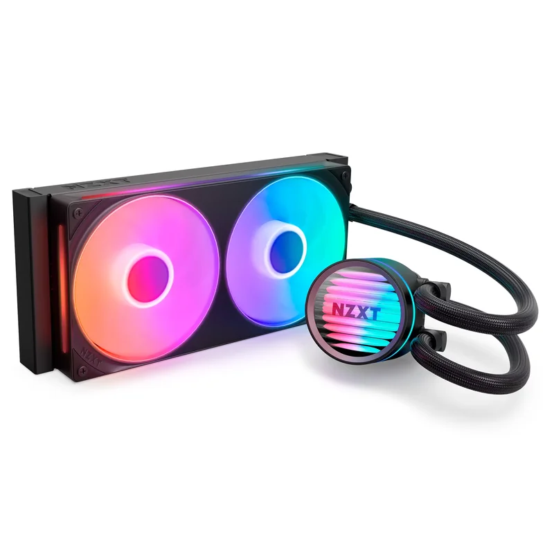 Product Image for NZXT Kraken Core RGB / RGB Cap / RGB Core Fan / 240mm - Svart - Slutna system | Webhallen