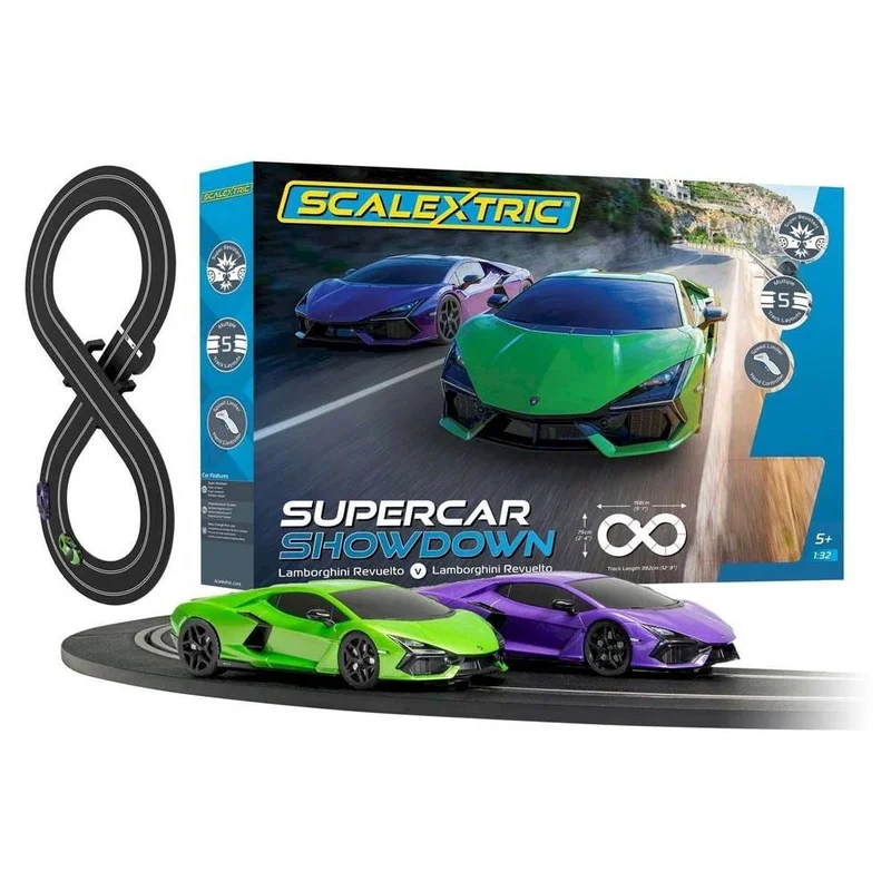 Product Image for Scalextric 1:32 Supercar Showdown - Elektriska bilbanor | Webhallen