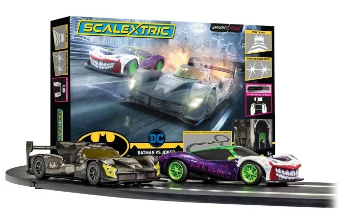 Product Image for Scalextric Superslot Spark Plug 1:32 Batman vs Joker - Elektriska bilbanor | Webhallen