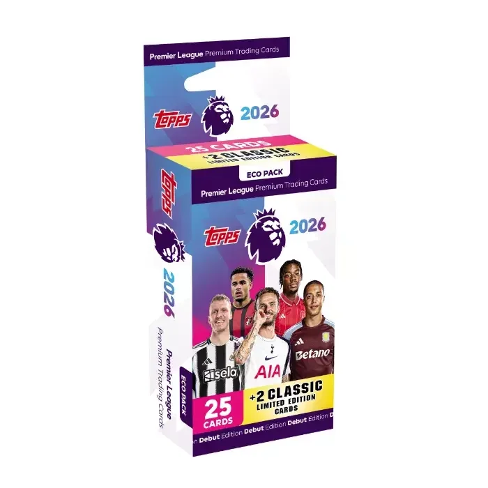 Product Image for Topps Premier League Eco Pack 25/26 - Samlarkortspel - Fotbollskort | Webhallen