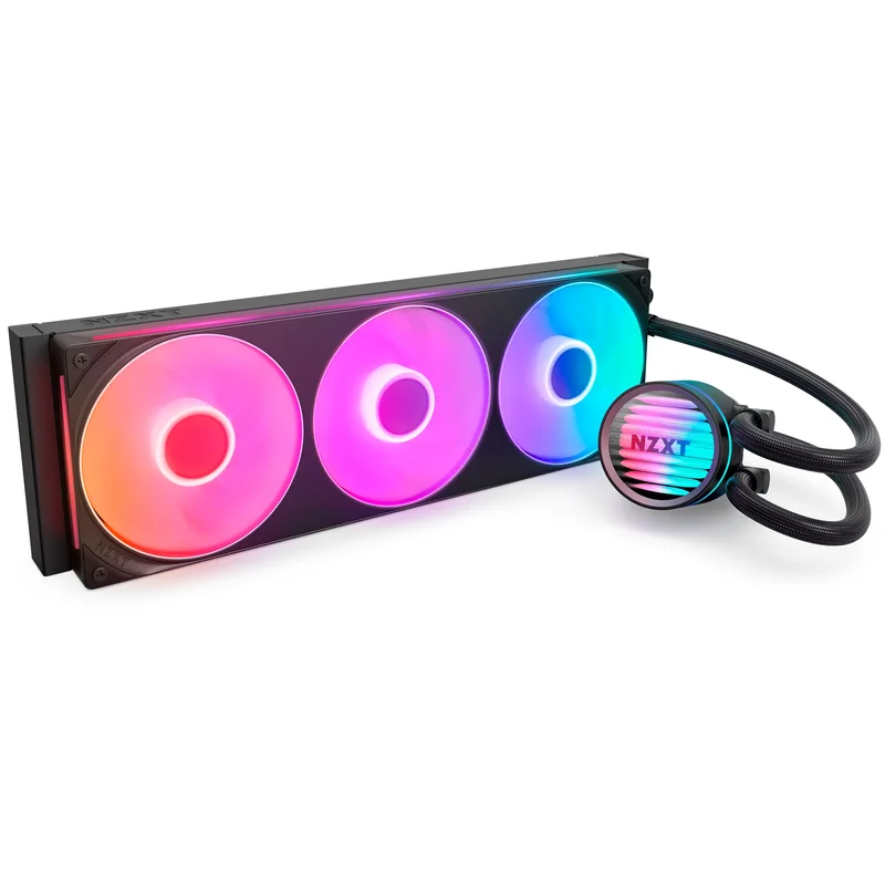 Product Image for NZXT Kraken Core RGB / RGB Cap / RGB Core Fan / 360mm - Svart - Slutna system | Webhallen