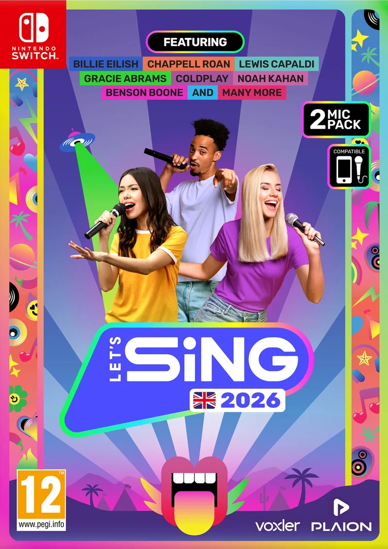 Product Image for Let's Sing 2026 (NSW) - Dans & Musikspel | Webhallen
