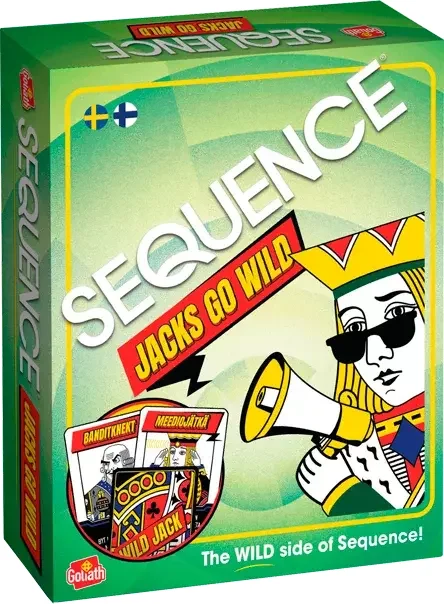 Product Image for Brädspel - Sequence Jacks Go Wild (Sv) - Brädspel | Webhallen