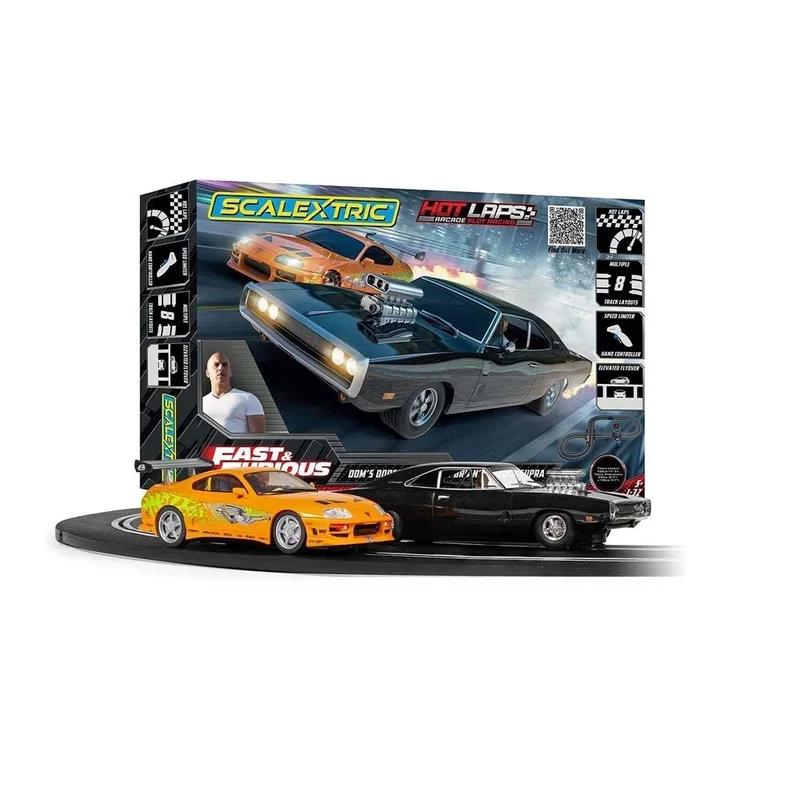 Product Image for Scalextric 1:32 Fast and Furious Hot Lap - Elektriska bilbanor | Webhallen