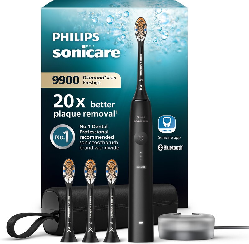 Philips Sonicare DiamondClean Prestige 9 - Svart