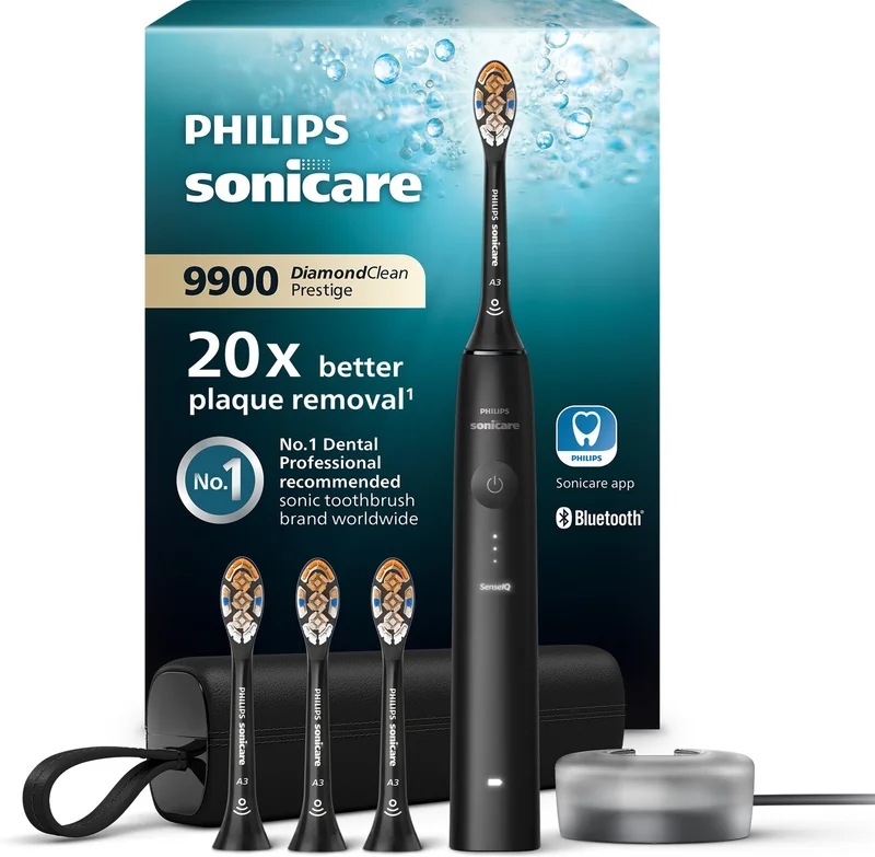 Product Image for Philips Sonicare DiamondClean Prestige 9 - Svart - Tandvård | Webhallen