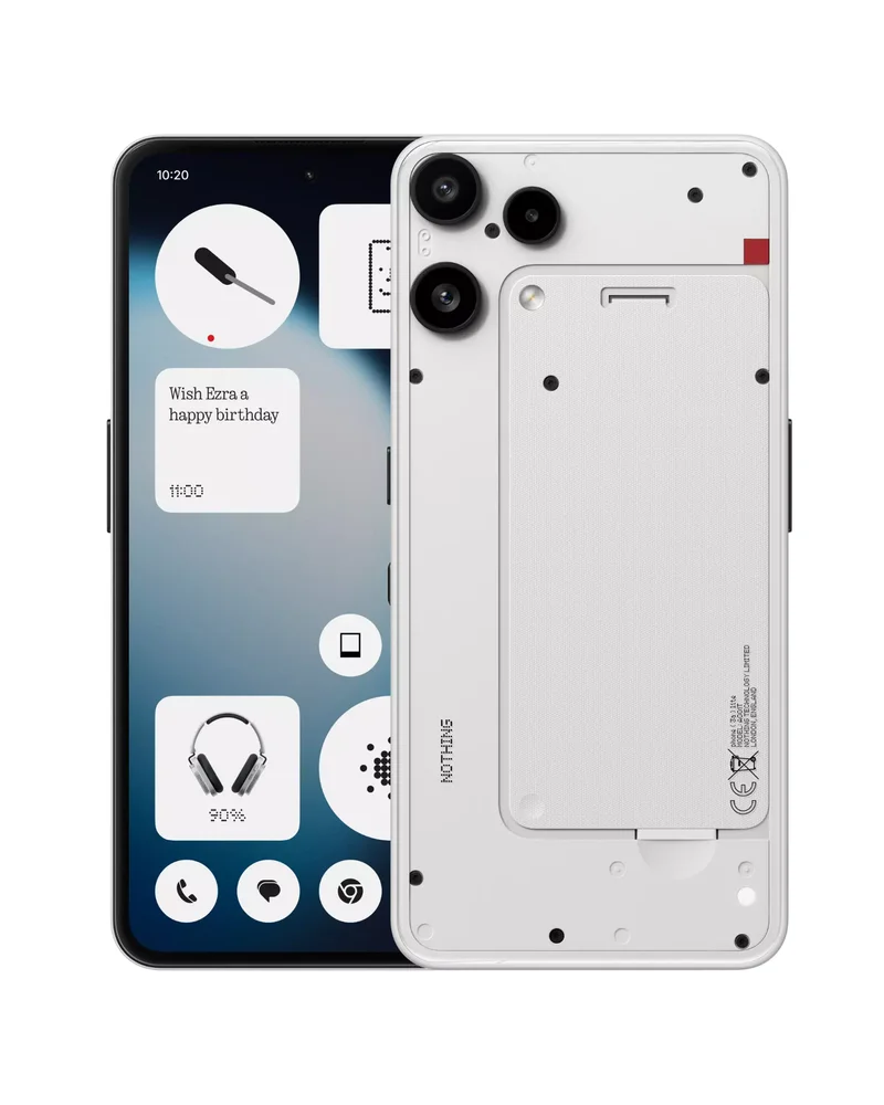 Product Image for Nothing Phone (3a) Lite 8GB / 128GB - Vit - Mobiltelefon | Webhallen
