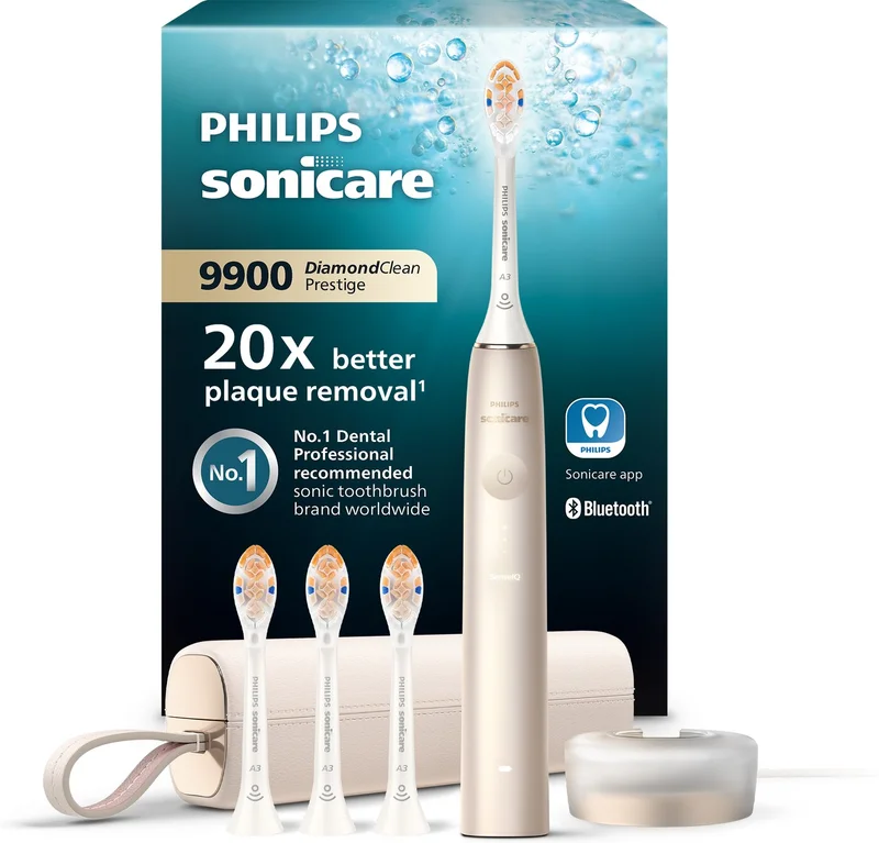 Product Image for Philips Sonicare DiamondClean Prestige 9 - Champagne - Tandvård | Webhallen