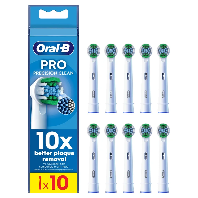 Product Image for Oral-B Pro Precision Clean Borsthuvud (10st) - Tandvård | Webhallen