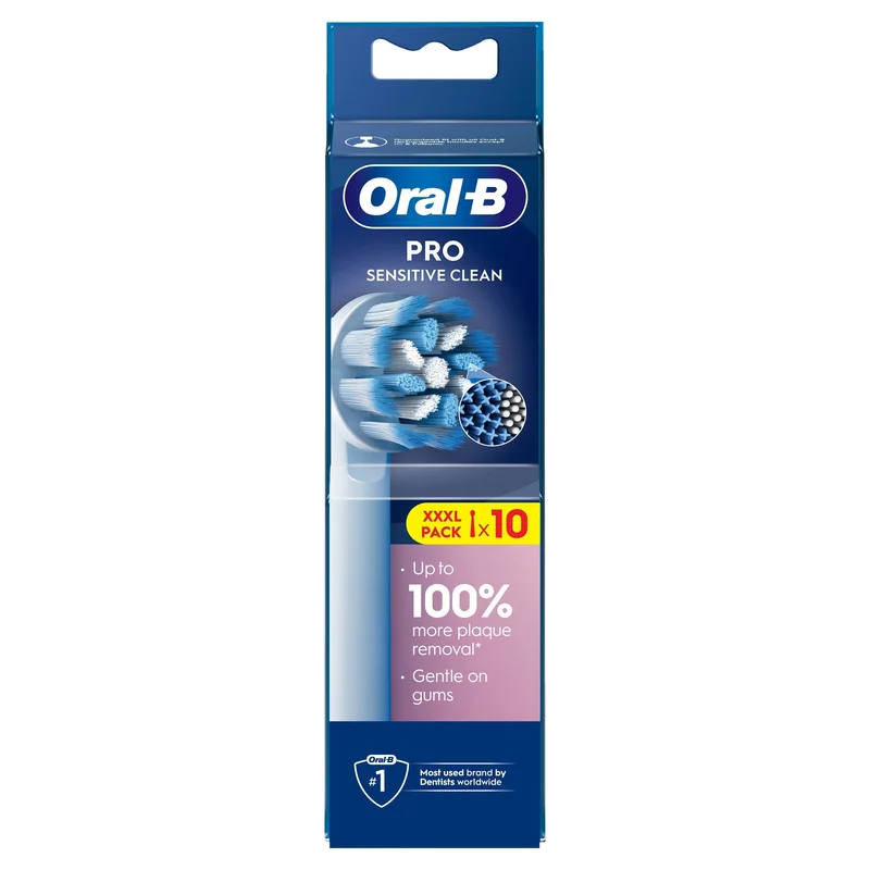 Product Image for Oral-B Pro Sensitive Clean Borsthuvud (10st) - Borsthuvuden till eltandborstar | Webhallen