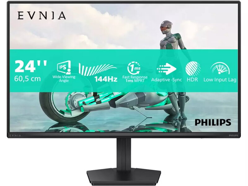 Philips 24M2N3200NF/00 / 24" / IPS / 1920 x 1080 / 144 Hz / 1ms / 2xHDMI,DP / FreeSync