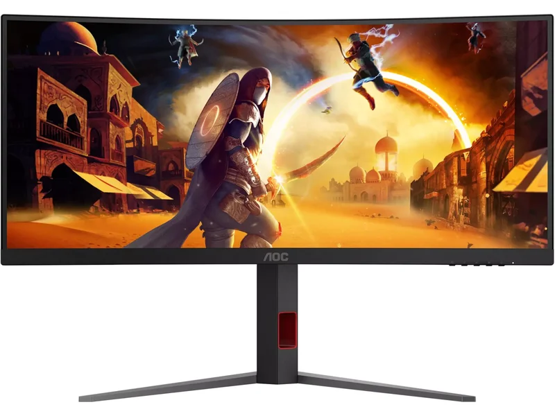 Product Image for AOC CU34G4Z / 34" / VA / 3440 x 1440 / 240 Hz / 0.3ms / 2xHDMI,DP - Gamingskärm | Webhallen