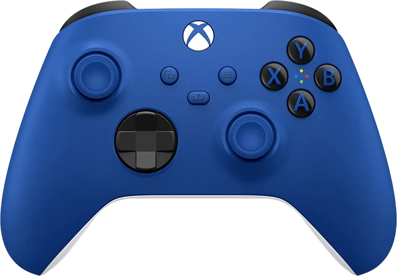 Product Image for Xbox Series X Trådlös Handkontroll - Shock Blue (XBSX/XBO) - Xbox Series X S Kontroll | Webhallen