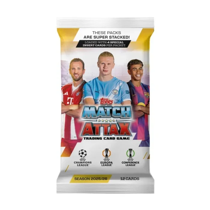 Product Image for Topps Match Attax Cards UCL 25/26 Booster - Samlarkortspel - Fotbollskort | Webhallen
