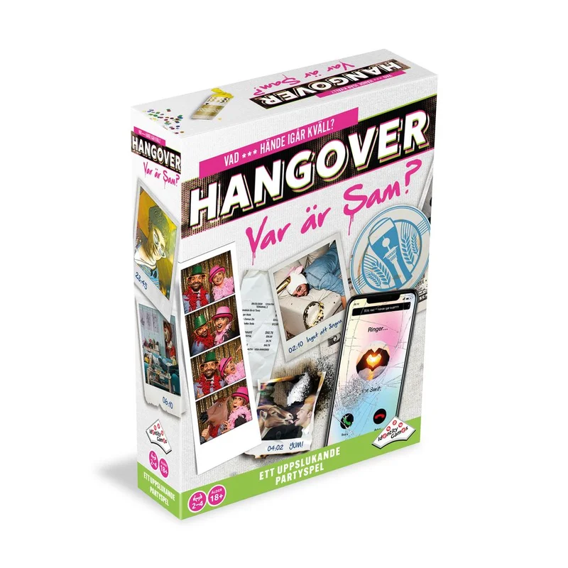 Product Image for Brädspel - The Hangover (SE) - Brädspel | Webhallen