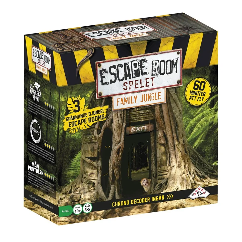 Product Image for Brädspel - Escape Room Family Jungle (SE) - Brädspel | Webhallen