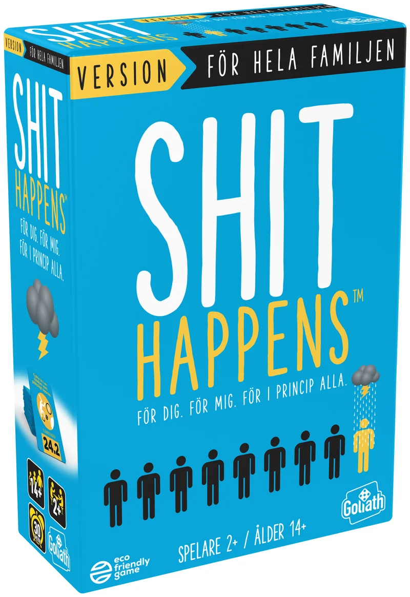 Product Image for Brädspel - Shit Happens Family Game (SE) - Partyspel | Webhallen