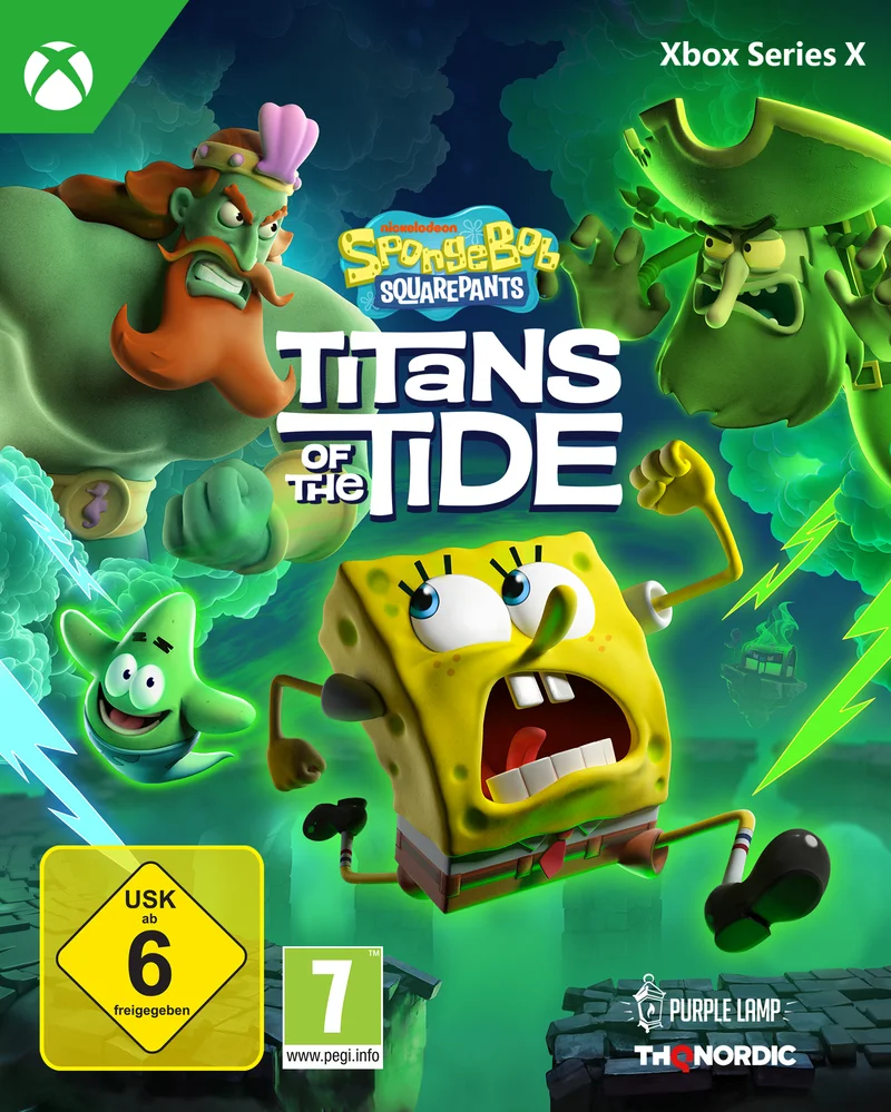 Product Image for SpongeBob SquarePants: Titans of the Tide (XSX) - Äventyrsspel | Webhallen