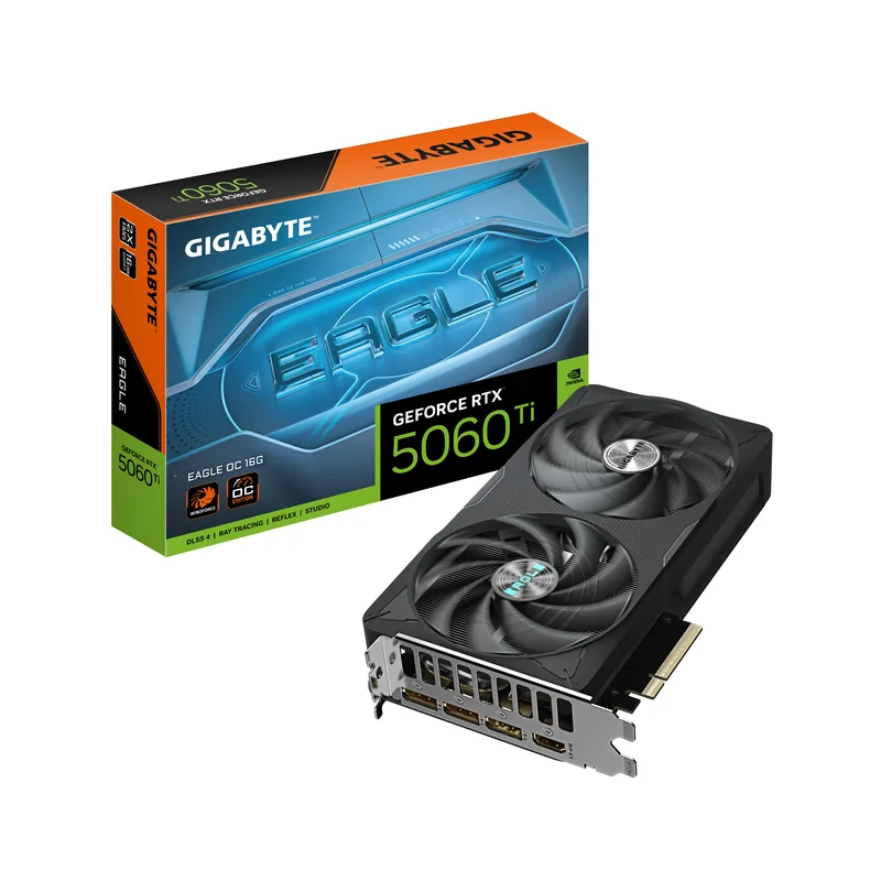 Product Image for Gigabyte GeForce RTX 5060 Ti EAGLE OC 16GB - GeForce RTX | Webhallen
