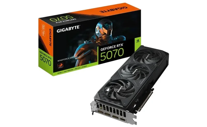 Product Image for Gigabyte GeForce RTX 5070 WINDFORCE SFF 12GB - GeForce RTX | Webhallen