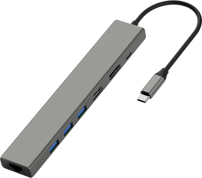 Andersson 7-i-1 USB-C hubb - 2 monitors 4K