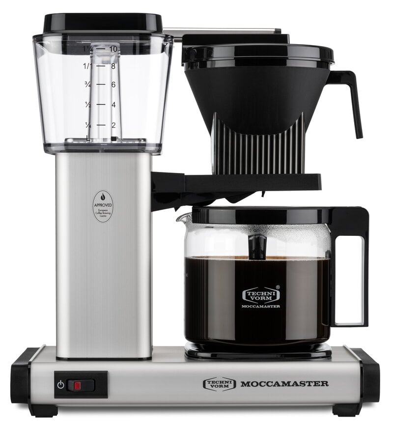Moccamaster One Switch Matt Silver