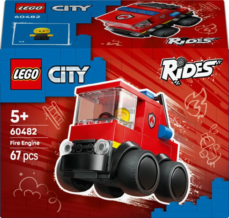 LEGO City Fordon - brandbil 60482
