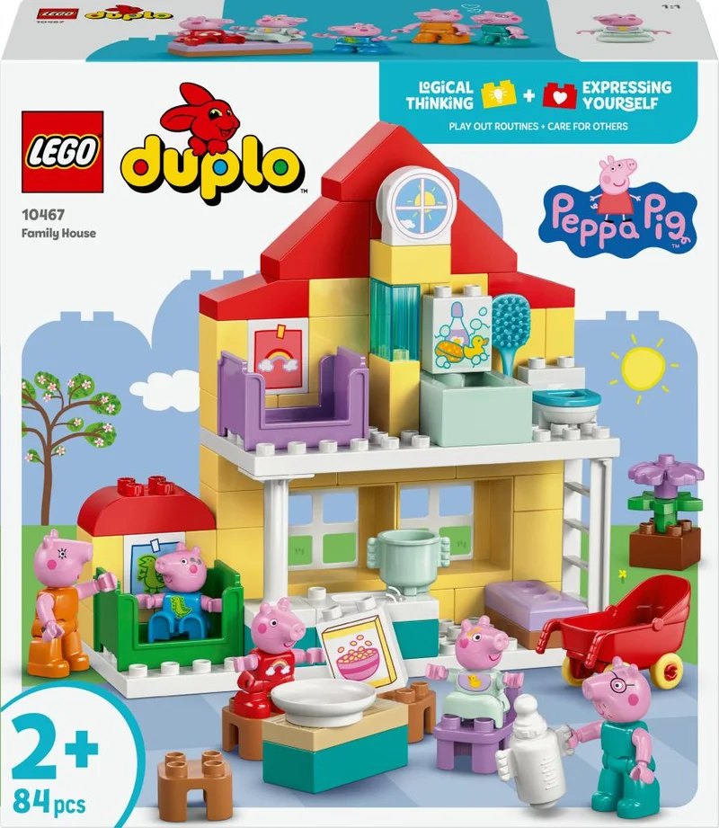 Product Image for LEGO DUPLO Peppa Pig Familjevilla 10467