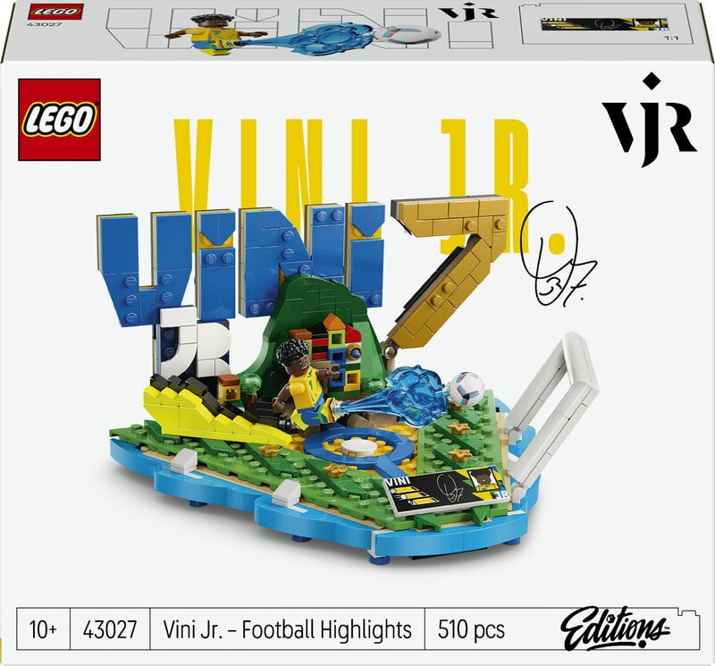 LEGO Editions Football Vini Jr. – fotbollshöjdpunkter 43027