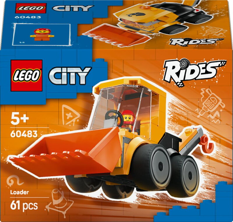 LEGO City Fordon - hjullastare 60483
