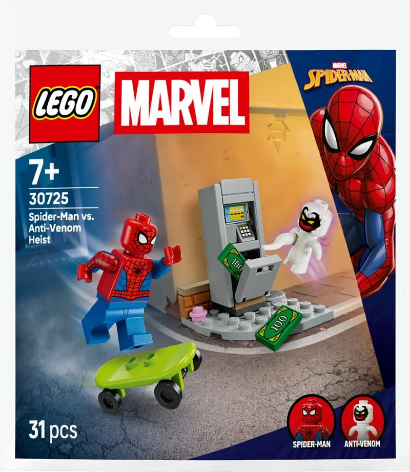 Product Image for LEGO Super Heroes Spider-Man mot Anti-Venom – rån 30725