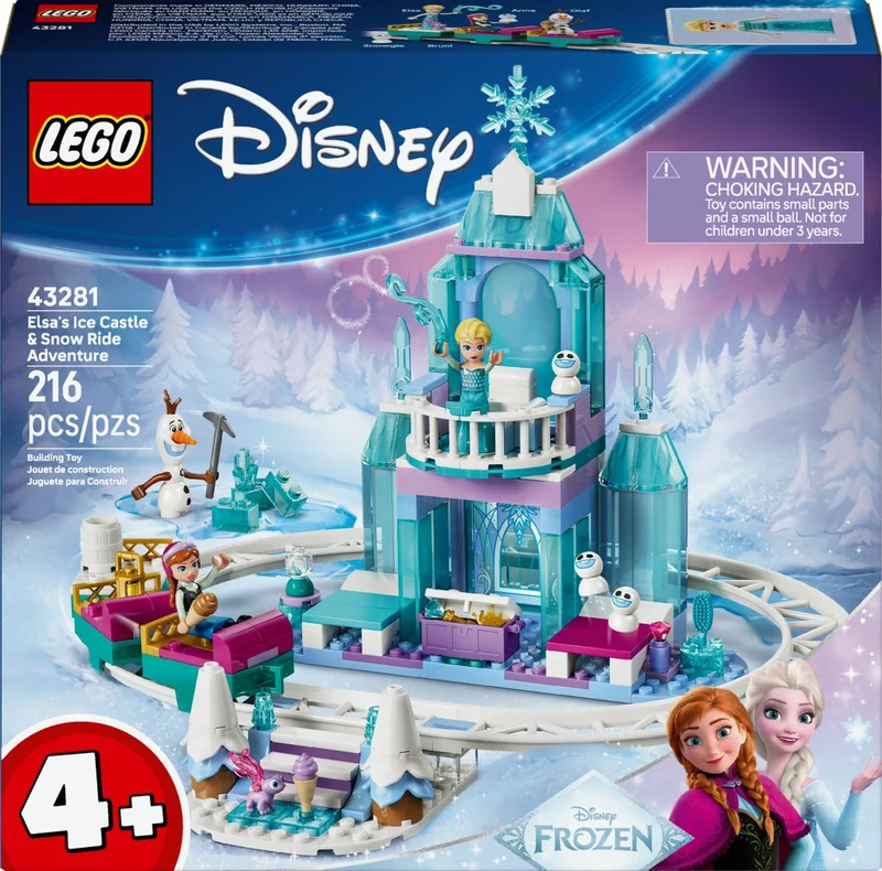 Product Image for LEGO Disney Princess Elsas ispalats och snöäventyr 43281