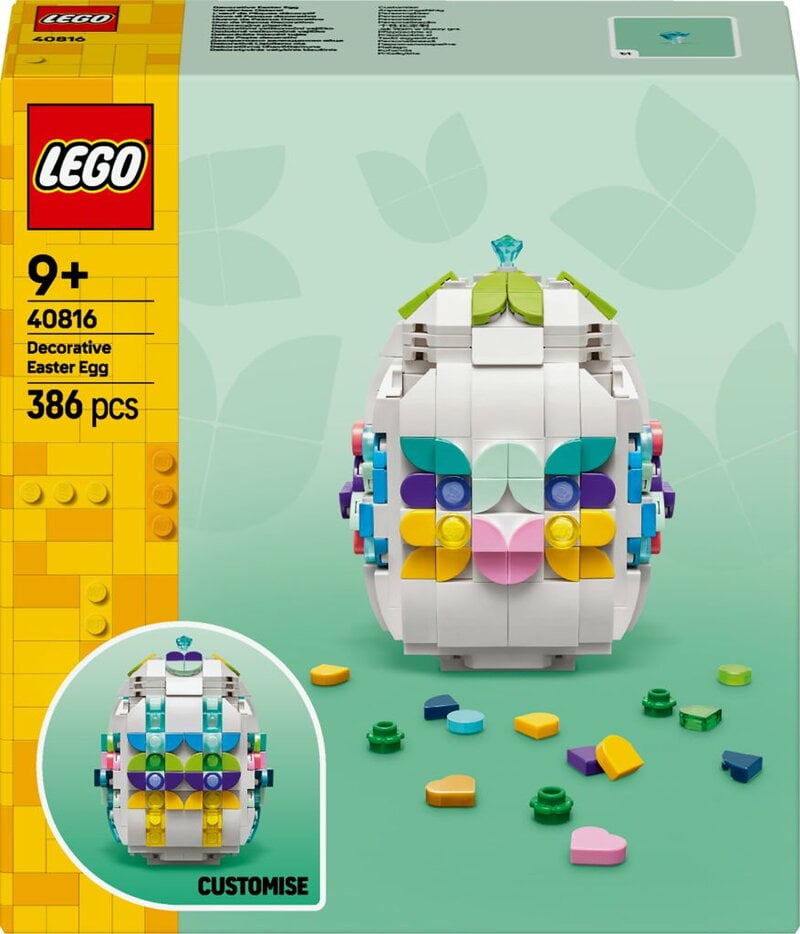 LEGO Iconic Dekorativt påskägg 40816