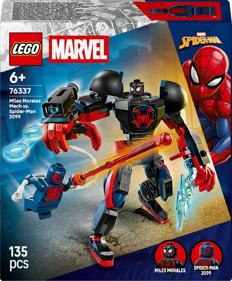 Product Image for LEGO Super Heroes Marvel Miles Morales robot mot Spider-Man 2099 76337