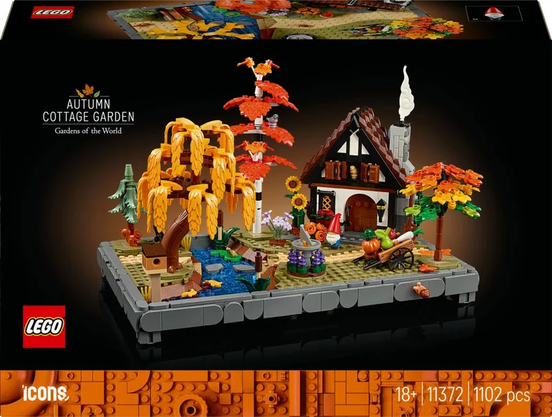 Product Image for LEGO Icons Höstig stuga och trädgård 11372
