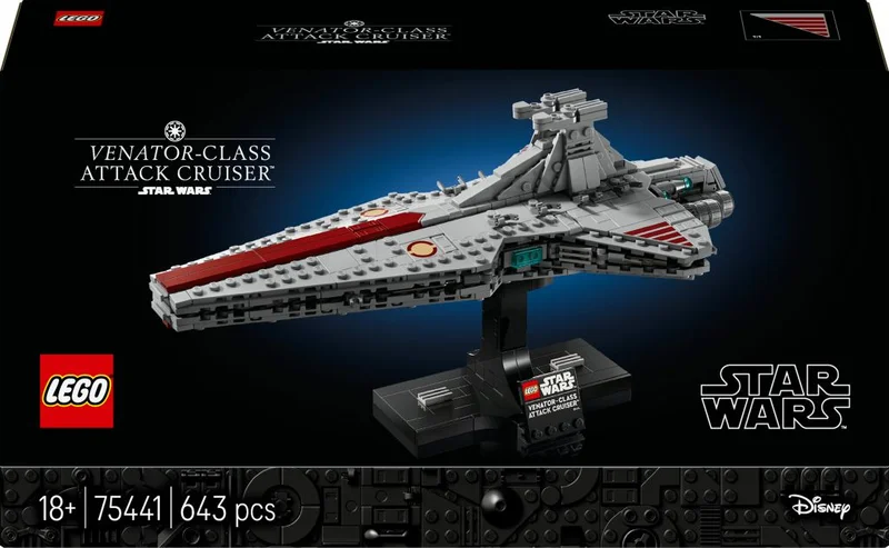Product Image for LEGO Star Wars Venator-Class Attack Cruiser 75441