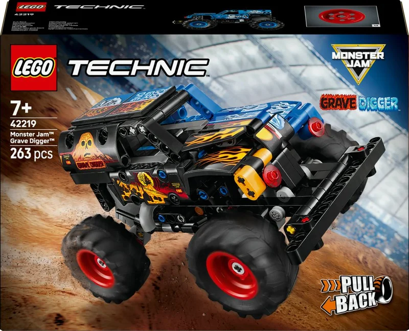 Product Image for LEGO Technic Monster Jam Grave Digger eld och is 42219