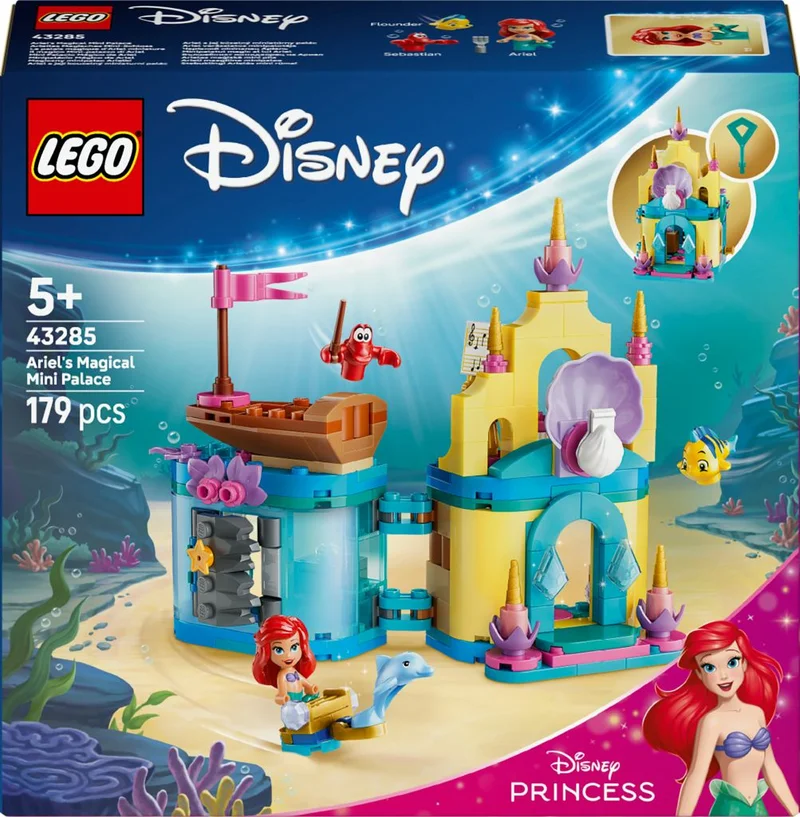 Product Image for LEGO Disney Princess Ariels magiska minipalats 43285