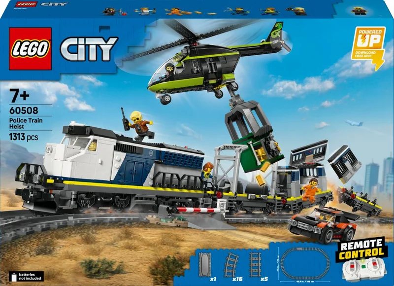 Product Image for LEGO City Polis - tågrån 60508