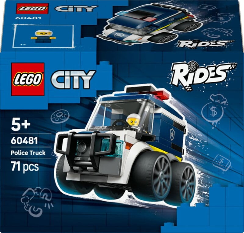 LEGO City Fordon - polisbil 60481