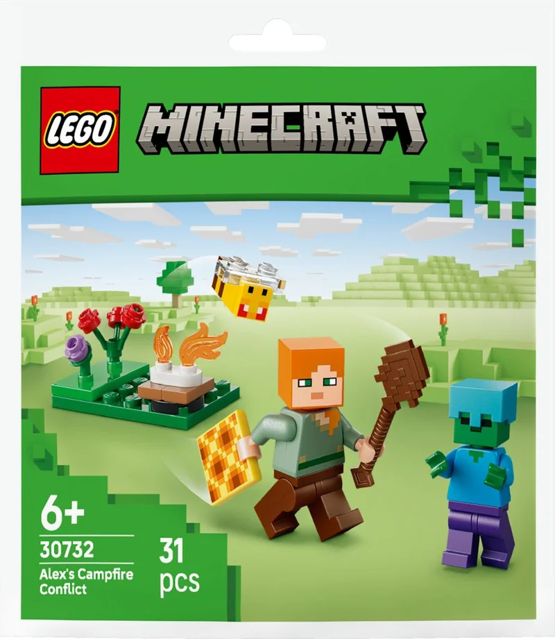 Product Image for LEGO Minecraft Alex lägereldskonflikt 30732