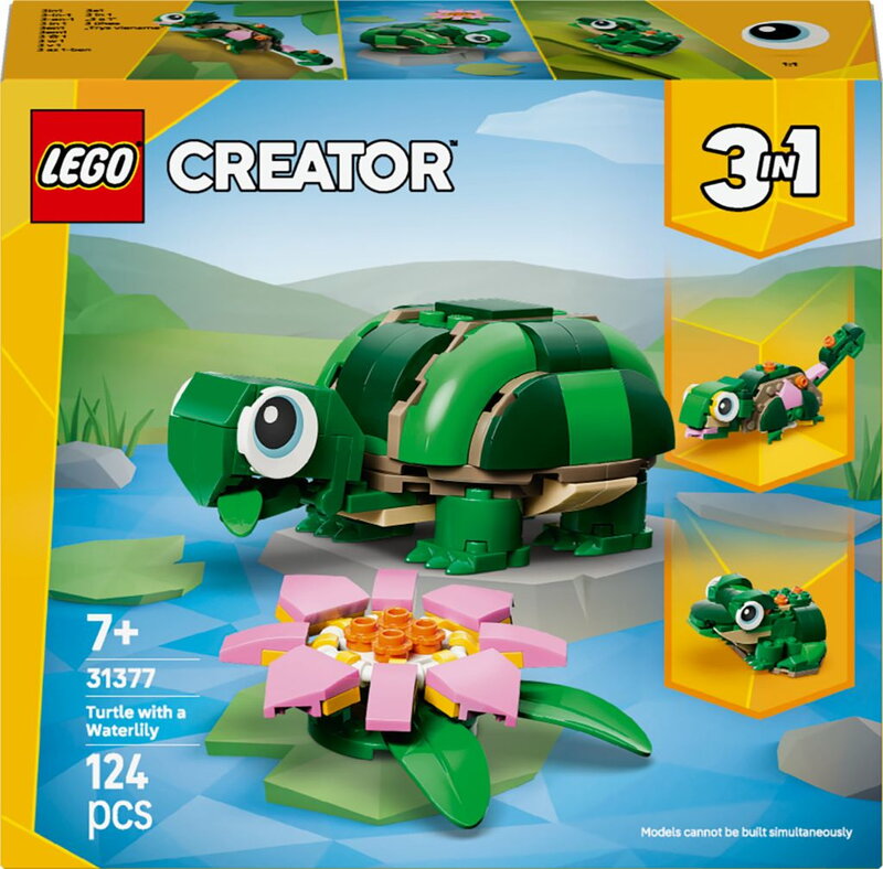LEGO Creator Sköldpadda med näckros 31377