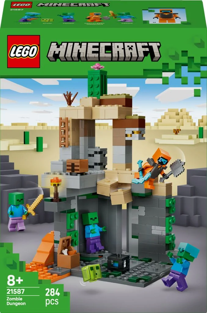 Product Image for LEGO Minecraft Zombiehåla 21587