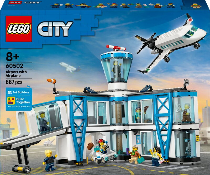 LEGO My City Flygplats med flygplan 60502