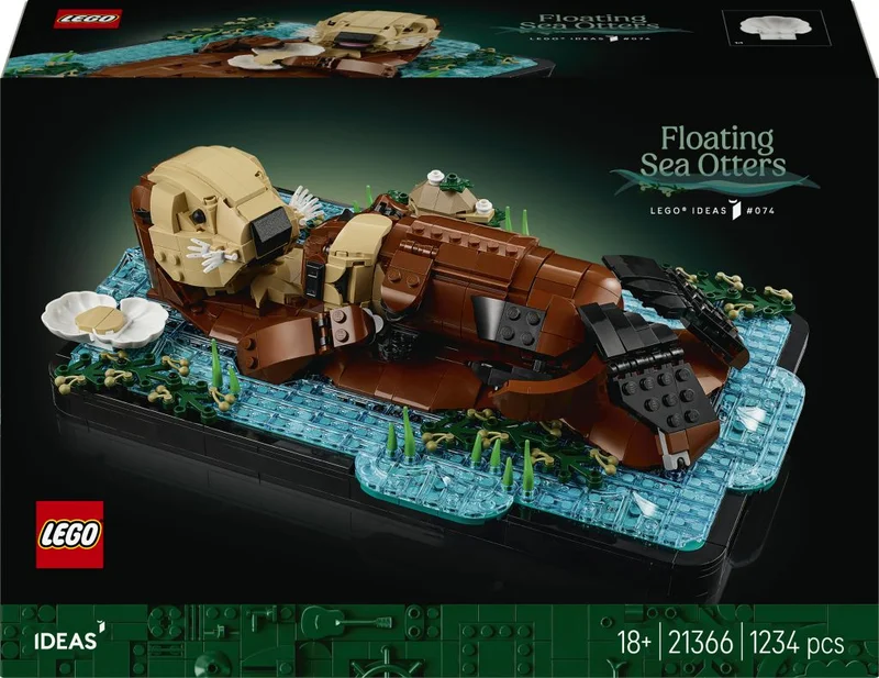 Product Image for LEGO Ideas Flytande havsuttrar 21366